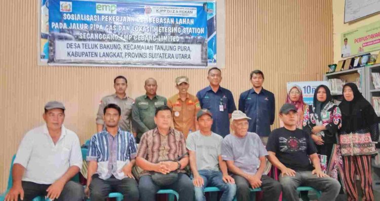 EMP Gebang Bersama KJPP DAZ Sosialisasikan Pembebasan Lahan untuk Jalur Pipa Gas