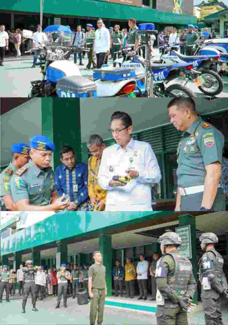 Wali Kota Medan Lakukan Kunjungan Kerja ke Denpom 1/5