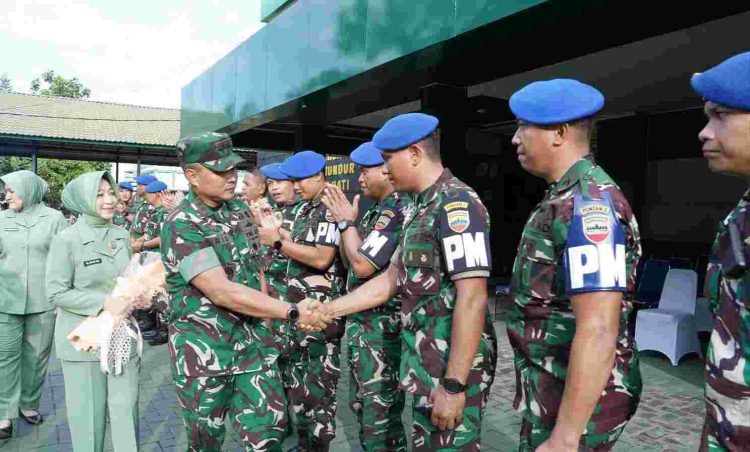 Safari Ramadhan 1446 H, Pangdam I/BB Kunjungi Markas Denpom 1/5 Medan