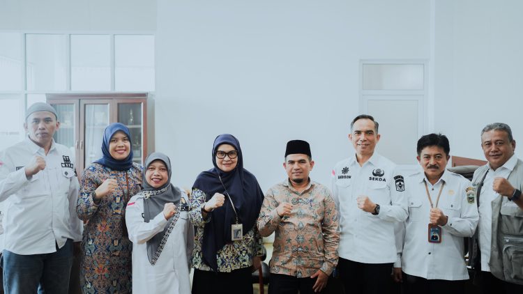 Wabup Solok Terima Kunjungan Kepala Balai Prasarana Pemukiman Wilayah Sumbar