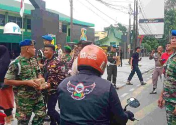 Di Penghujung Ramadhan 1446 Hijriah, Denpom 1/5 Medan Kembali Berbagi Takjil