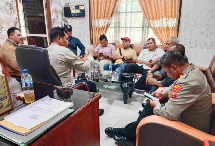 Kapolsek Tanjung Pura IPTU Mimpin Ginting Jalin Sinergi dengan Wartawan