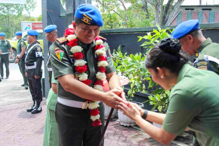 Kunker ke Subdenpom 1/5-3 Pangkalan Brandan, Letkol Cpm Hanri Wira Kusuma Tekankan Pentingnya Perkuat Sinergitas