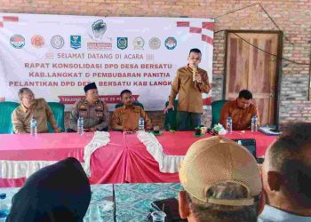 DPD Desa Bersatu Langkat Gelar Rapat Konsolidasi dan Pembubaran Panitia Pelantikan