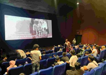 Keluarga Besar Denpom I/5 Gelar Nonton Bareng Film “Believe” sebagai Wujud Kebersamaan dan Semangat Juang