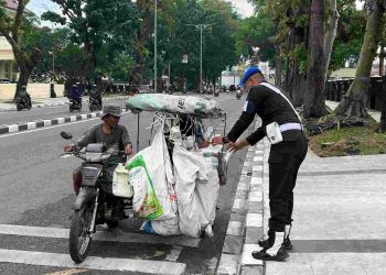 Rutin Dilaksanakan, Denpom 1/5 Medan Gelar Kegiatan Berbagi Jumat Berkah