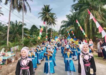 Pematang Cengal Rayakan HUT RI ke-80, Warga Tumpah Ruah di Jalan Santai