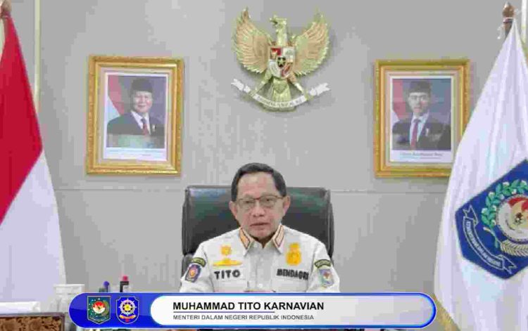 Mendagri Muhammad Tito Karnavian.(Ril-Dberita.id)
