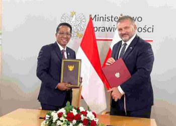 Indonesia dan Polandia Tandatangani Perjanjian MLA untuk Pemberantasan Kejahatan Lintas Negara