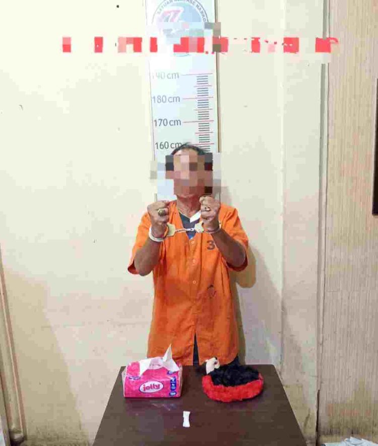 Sat Narkoba Polres Langkat Amankan Pria Asal Tanjung Selamat