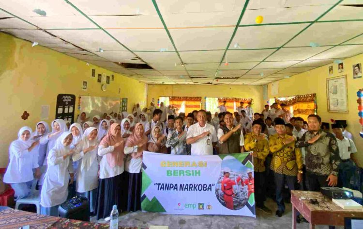 EMP Gebang Ltd Gelar Sosialisasi Bahaya Narkoba Lewat Program Pelibatan Masyarakat