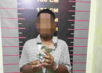 Polsek Tanjung Pura Amankan Pelaku Pungli Kendaraan di Jalinsum