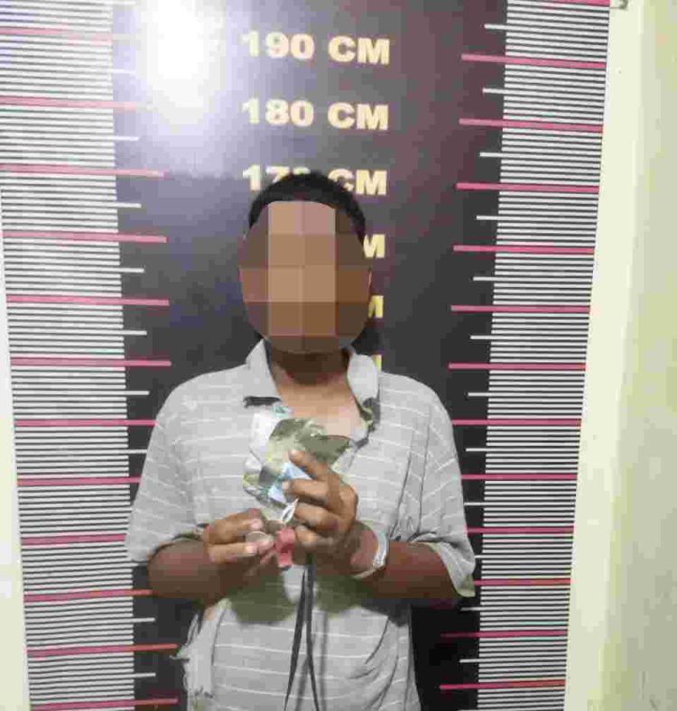 Polsek Tanjung Pura Amankan Pelaku Pungli Kendaraan di Jalinsum