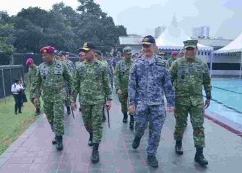 Danpasmar 1 Sambut Kunjungan Chef Defence Force Australia di Sarang Petarung Marinir Cilandak