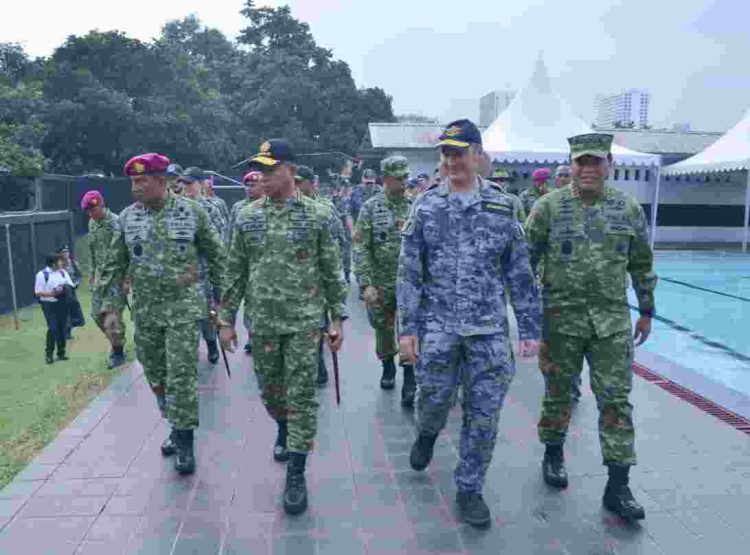 Danpasmar 1 Sambut Kunjungan Chef Defence Force Australia di Sarang Petarung Marinir Cilandak