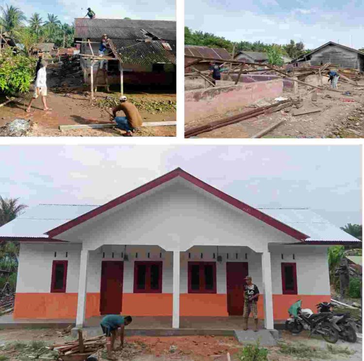 Tingkatkan Kesejahteraan Karyawan, PT Buana Estate Renovasi Rumah Kebun di Dua Wilayah