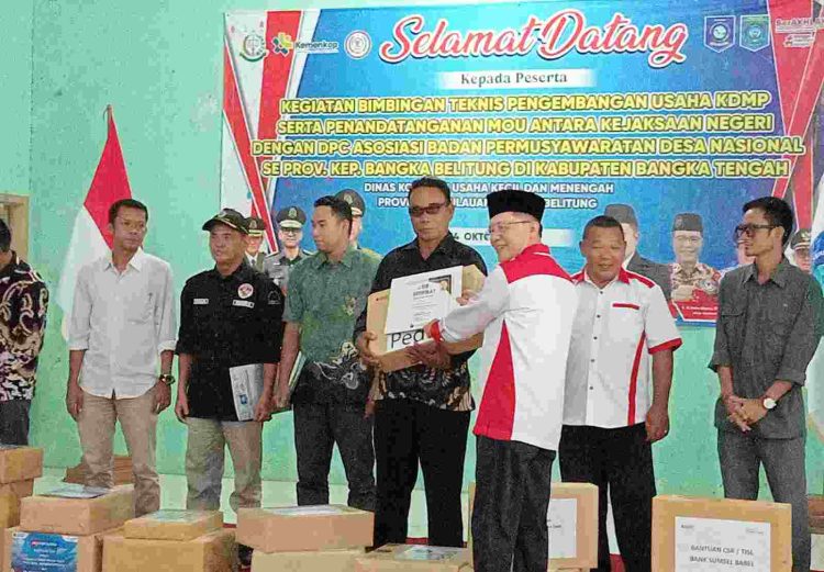 Perkuat Pengawasan KDMP dan Program Jaga Desa, Kejari dan DPC ABPEDNAS se-Babel Teken Kerjasama