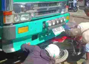 Di Tanjung Pura, Jalinsum Berlubang Belum Diperbaiki, Tanpa Rambu Peringatan