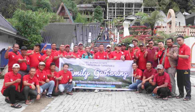 PT Buana Estate Gelar Family Gathering di Objek Wisata Langkat