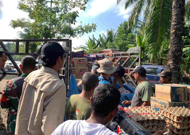 EMP Gebang Salurkan Bantuan Bahan Pangan untuk Warga Terdampak Banjir
