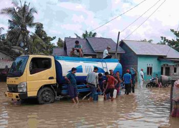 SSGI Sumut Bantu Korban Bencana Alam di Desa Pematang Tengah–Tanjung Pura