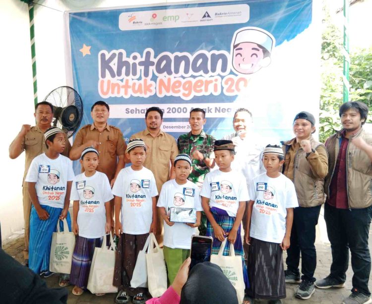 EMP Gebang Gelar Khitanan Massal di Tanjung Pura