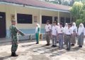 Personil Jajaran Kodim 0203/Langkat Berikan Wasbang kepada Pelajar SMK Negeri Tanjung Pura