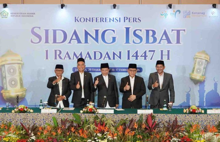 Pemerintah Tetapkan 1 Ramadan 1447 H Jatuh pada Kamis 19 Februari 2026