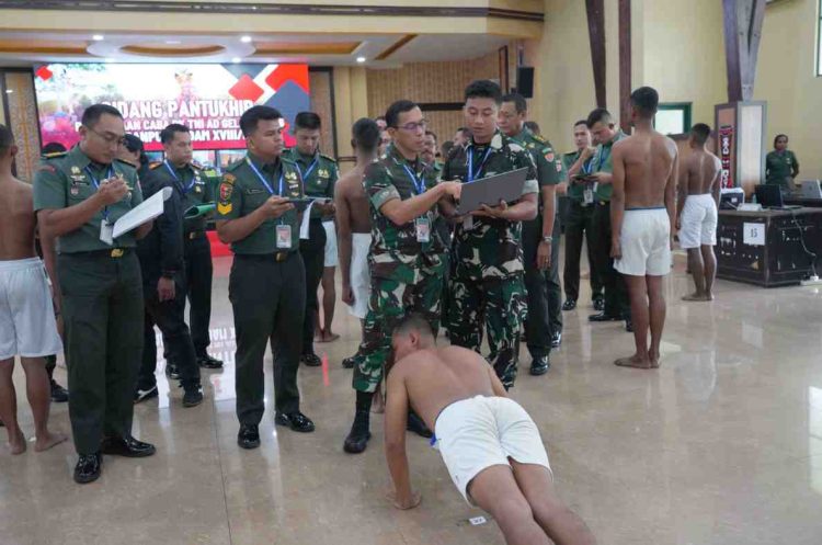 Pangdam Kasuari Pimpin Sidang Sub Panpus Caba PK TNI AD 2026, Tegaskan Integritas dan Kualitas Seleksi