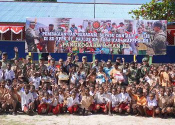 Pangkogabwilhan III Letjen TNI Bambang Trisnohadi Kunker ke Papua Selatan