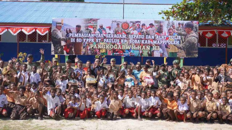 Pangkogabwilhan III Letjen TNI Bambang Trisnohadi Kunker ke Papua Selatan