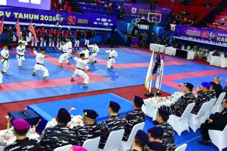 Kasal CUP V 2026 Resmi Digelar, TNI AL Perkuat Pembinaan Atlet Karate Nasional