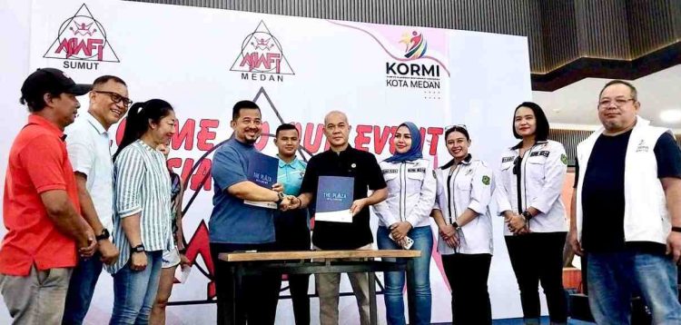 Teken MoU, KORMI Medan dan The Plaza Millenium Sepakat Kembangkan Olahraga Masyarakat