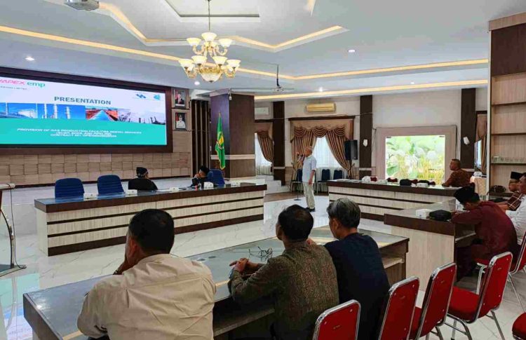 EMP Gebang Gelar Presentasi Proyek Pipa Gas kepada Pemkab Langkat