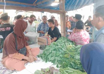 Disperindag Langkat Fasilitasi Voting Pemilihan Ketua Pengurus Pasar Tradisional Tanjung Pura