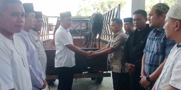 Bupati Langkat Serahkan Hewan Kurban ke Rutan Kelas IIB Tanjung Pura