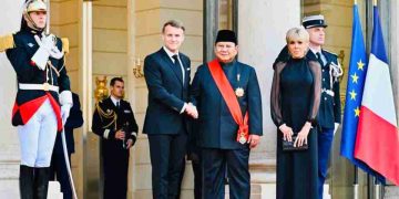 Presiden Prabowo Hadiri Jamuan Santap Malam Kenegaraan di Istana Élysée Paris
