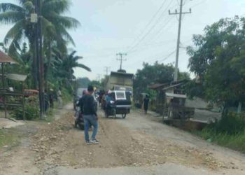 PT Buana Estate Lakukan Perbaikan Jalan Lintas Secanggang–Stabat