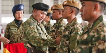 Kabacadnas Kemhan Pimpin Upacara Penyumpahan dan Penetapan Komcad ASN