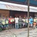 Satgas Yonif 123/Rajawali Bagikan Bantuan Pangan kepada Warga Kampung Binam