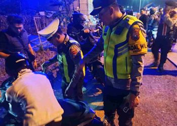Polres Lamongan Tindak Tegas Rombongan Liar yang Hendak Hadiri Pengesahan Anggota Baru Perguruan Silat di Surabaya dan Gresik