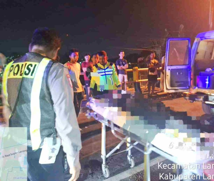 Dua Pelajar Tewas dalam Kecelakaan Adu Depan di Jembatan Made, Lamongan