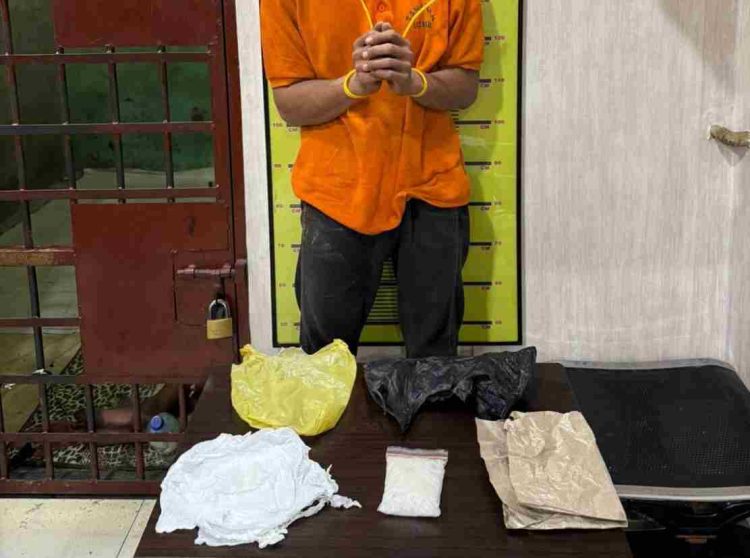 Satres Narkoba Polres Langkat Amankan Pelaku dan Barang Bukti 83,50 Gram Sabu