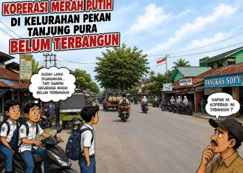Hingga Kini Koperasi Merah Putih Kelurahan Pekan Tanjung Pura Belum Terbangun