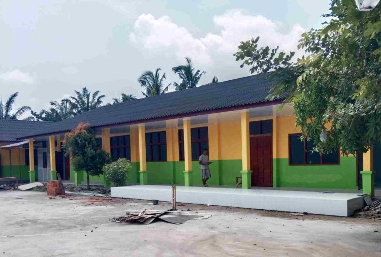 SMP Negeri 2 Tanjung Pura Capai 90 Persen Revitalisasi Sekolah Pascabanjir 2026