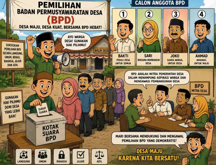 Dua Kali Menjabat, Anggota BPD Masih Bisa Mencalonkan Diri Satu Periode Lagi