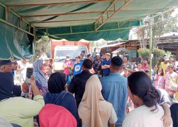 Jalan Belum Diaspal, Warga Pematang Cengal Blokir Akses, Puluhan Truk Pengangkut Material Proyek Migas EMP Gebang Terhenti