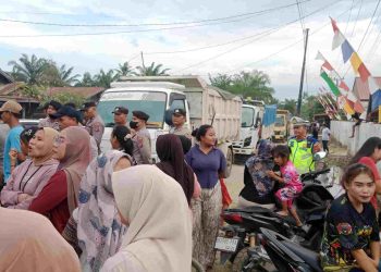 Tidak Ada Titik Temu Soal Pengaspalan Jalan, Warga Pematang Cengal Kembali Blokir Jalan Lintas Desa