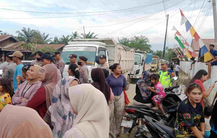 Tidak Ada Titik Temu Soal Pengaspalan Jalan, Warga Pematang Cengal Kembali Blokir Jalan Lintas Desa