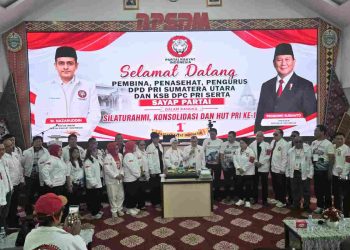 HUT Ke-1 Partai Rakyat Indonesia Berlangsung Meriah, DPD PRI Sumut Siap Hadapi Pemilu 2029